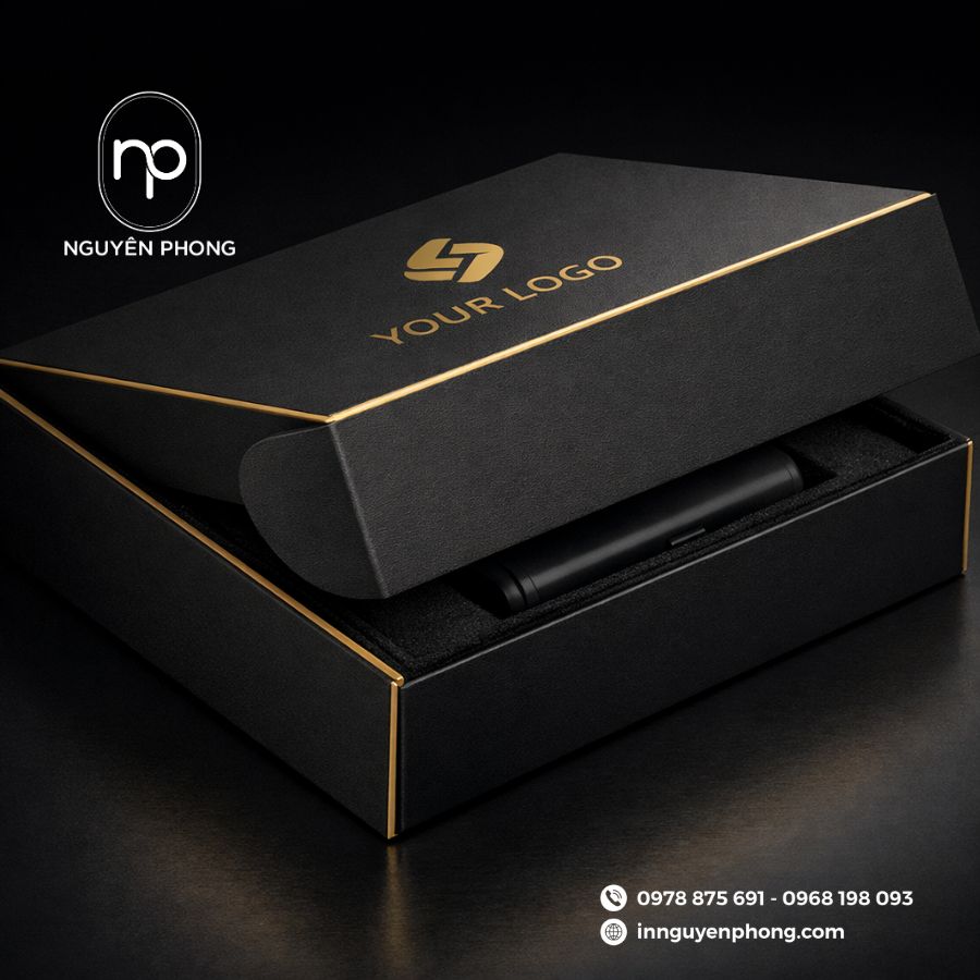 In hộp giấy đựng phụ kiện máy móc